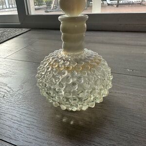 Vintage hobnail perfume bottle